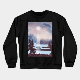 Bear by the Lake Crewneck Sweatshirt